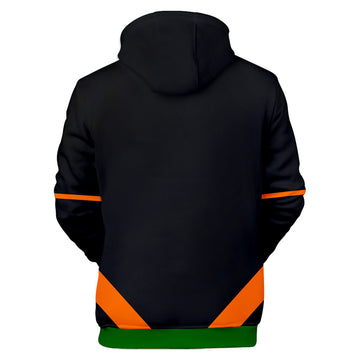 Anime My Hero Academia Katsuki Bakugo Sudadera con Capucha Cosplay Chaqueta de entrenamiento